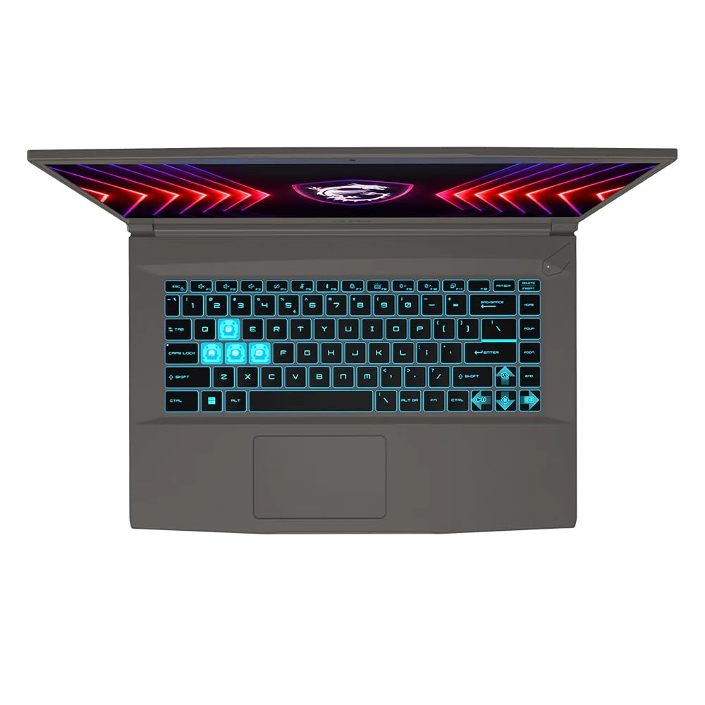 msi Thin Gaming Laptop, 15.6" FHD 144Hz, Intel i5-13420H, RTX 3050, 16GB RAM, 512GB NVMe SSD, Windows 11 Home