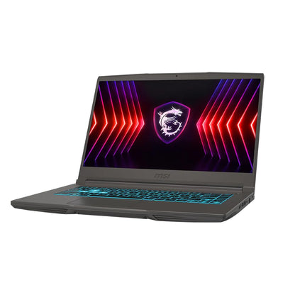 msi Thin Gaming Laptop, 15.6" FHD 144Hz, Intel i5-13420H, RTX 3050, 16GB RAM, 512GB NVMe SSD, Windows 11 Home