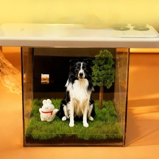 Projection holographique d'animaux de compagnie