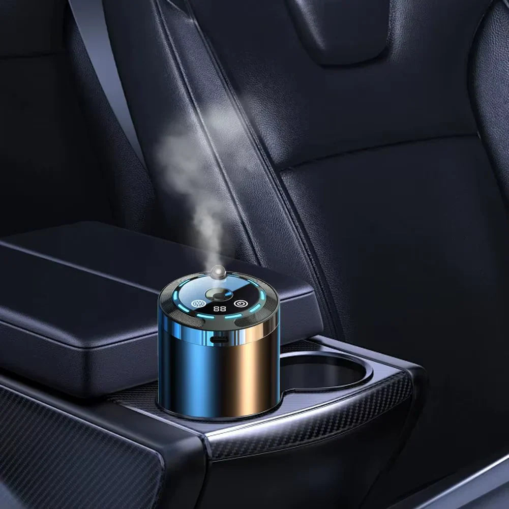 Désodorisant Intelligent pour Voiture - rechargeable - 5 Niveaux d'Intensité