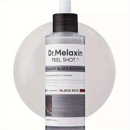 Dr.Melaxin PEEL SHOT-GLOW EXFOLIANT RICE AMPOULE (WHITE RICE/BLACK RICE)