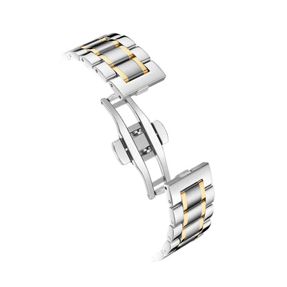 Montre Shanghai Série Intellectuels Cadran Glacier Or Blanc 41 mm