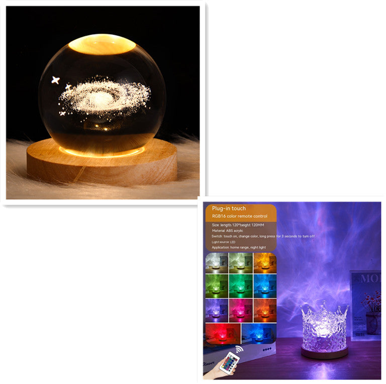 Dynamic Water Ripple Lamp