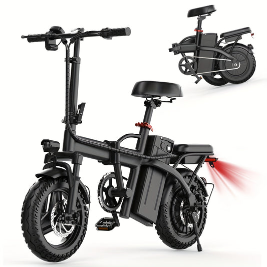 500W Lightweight Folding Electric Bike for Adults