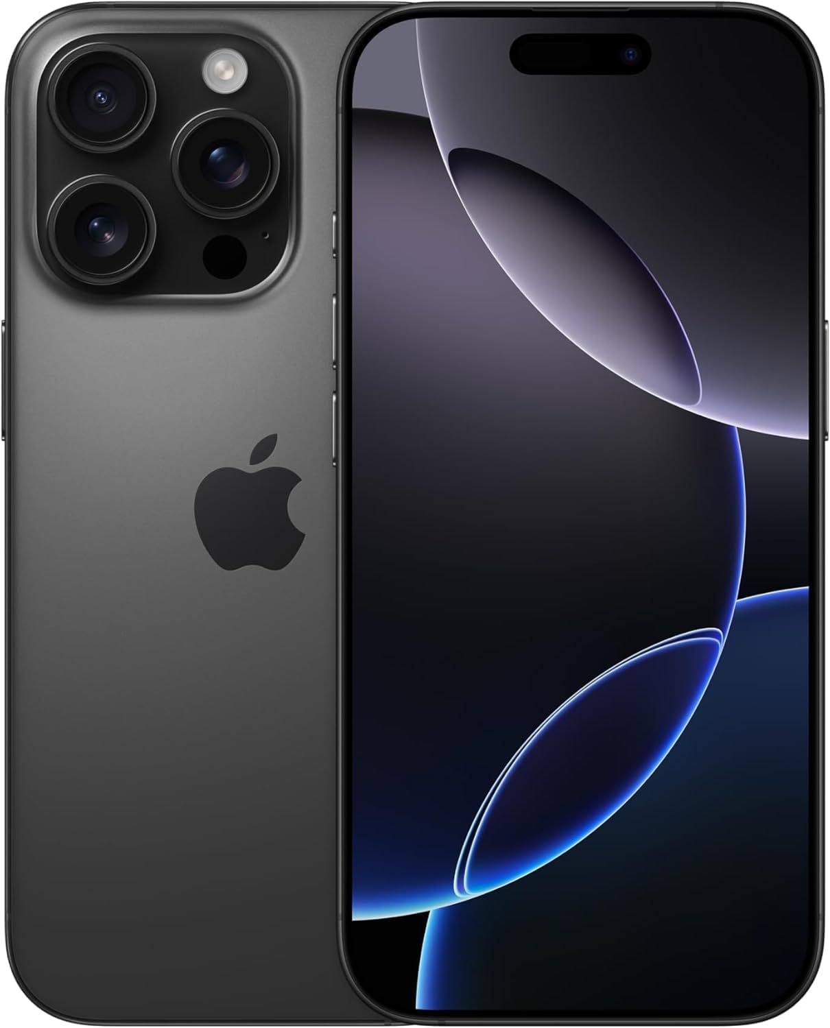 Apple iPhone 16 Pro Max, US Version, 256GB, Black Titanium - Unlocked (Renewed Premium)