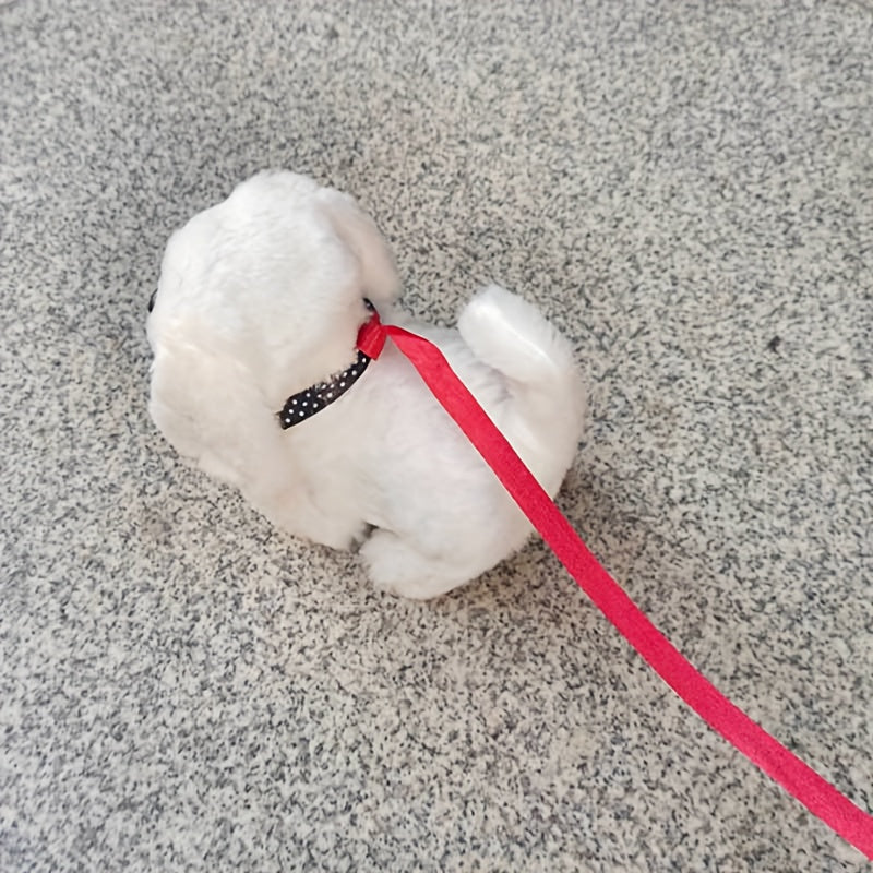 Mon chiot robot réaliste pour enfants. Il marche, aboie, remue la queue,