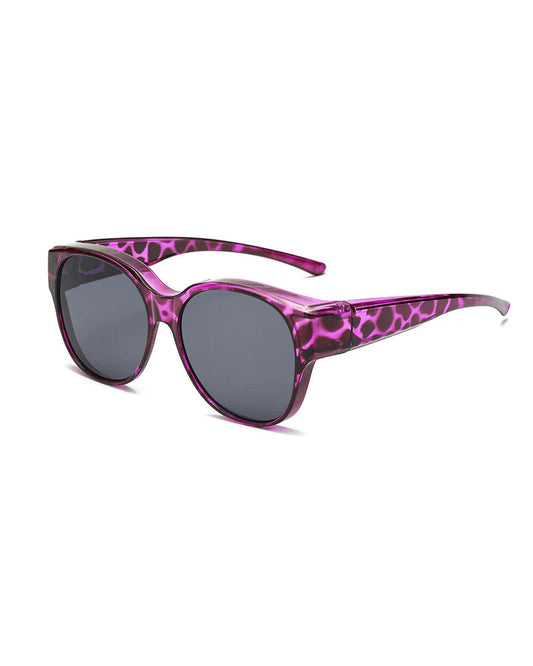 Lunettes de soleil rondes tendance polarisées avec protection UV400