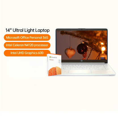 Ordinateur portable ultra léger 14" HP le plus récent pour étudiants et professionnels