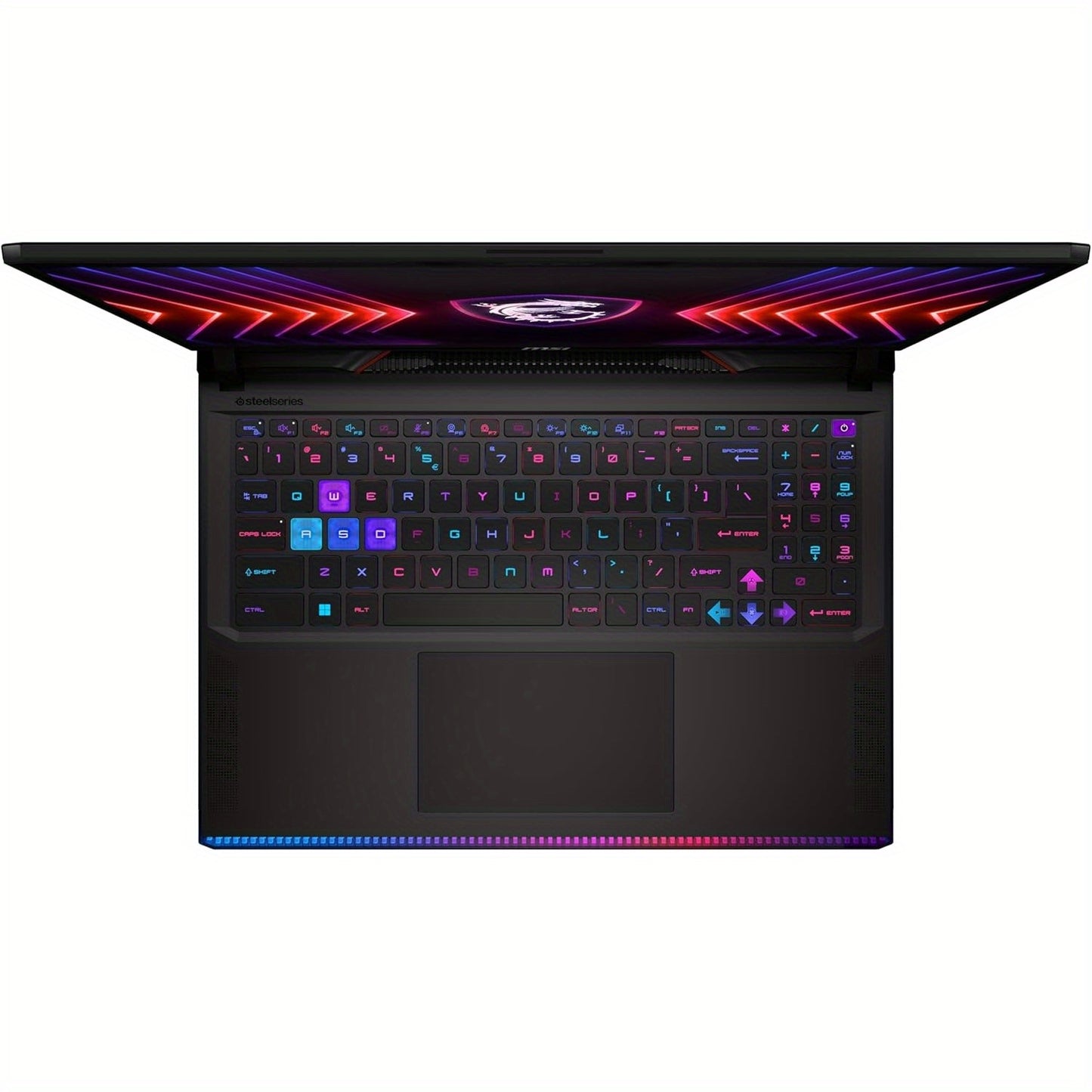 PC portable gamer MSI Raider GE68HX, écran FHD 144 Hz de 16 pouces, Intel Core i9-14900HX, NVIDIA GeForce RTX 4070, 64 Go de RAM DDR5, SSD de 4 To, rétroéclairage RVB, Wi-Fi 7, Windows 11 Famille