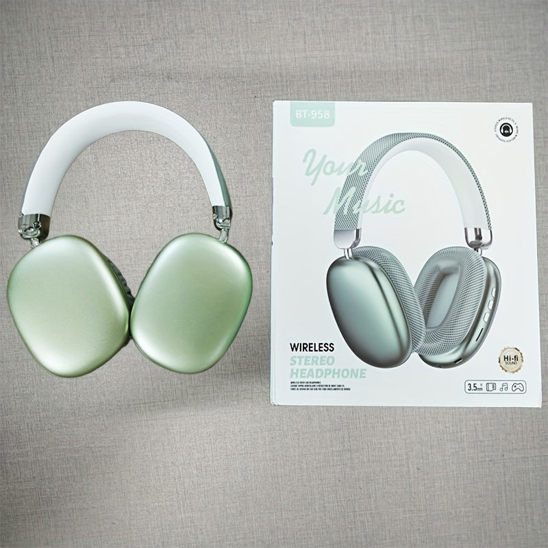 Casque de jeu et stéréo sans fil avec microphone