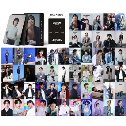 JungKook SEVEN Album Lomo Card Collection (55 Cards)