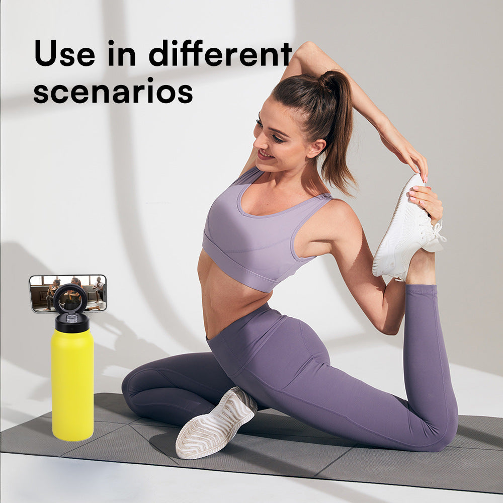 Gym Phone Stand Tumbler