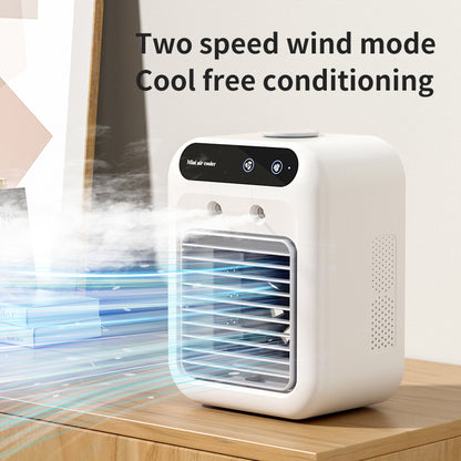 3 In 1 Portable Air Cooling Fan with Humidifying Mist