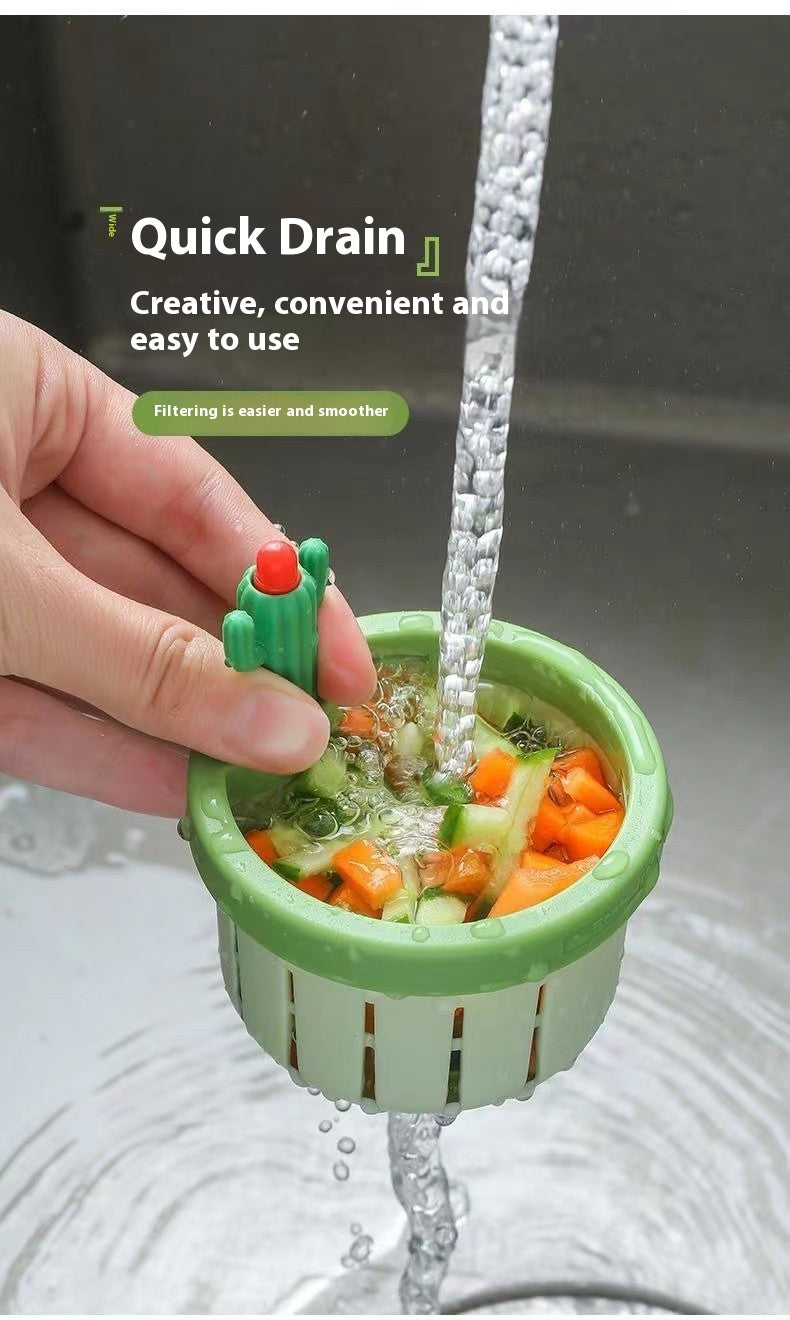 Automatic Cactus Sink Drain Strainer