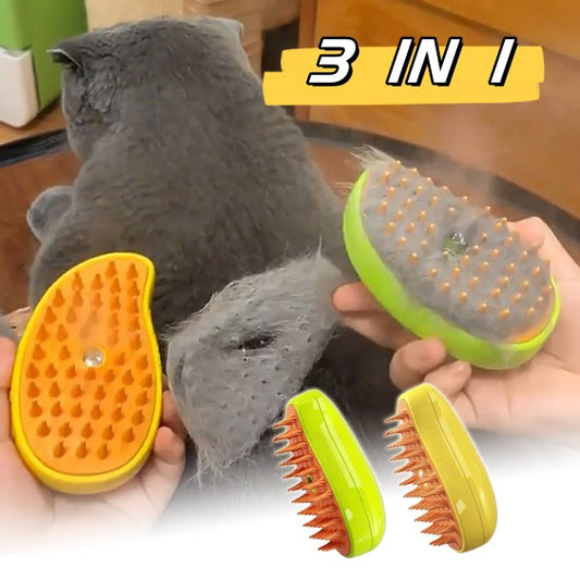 Brosse à poils d'animaux à vapeur