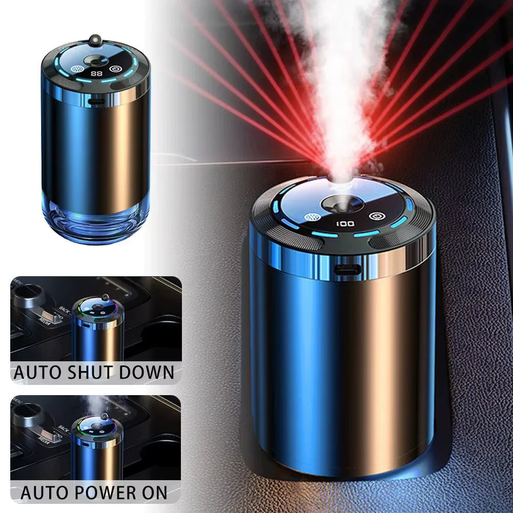Désodorisant Intelligent pour Voiture - rechargeable - 5 Niveaux d'Intensité