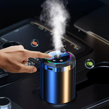 Désodorisant Intelligent pour Voiture - rechargeable - 5 Niveaux d'Intensité