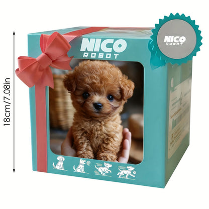 Mon chiot robot réaliste pour enfants. Il marche, aboie, remue la queue,
