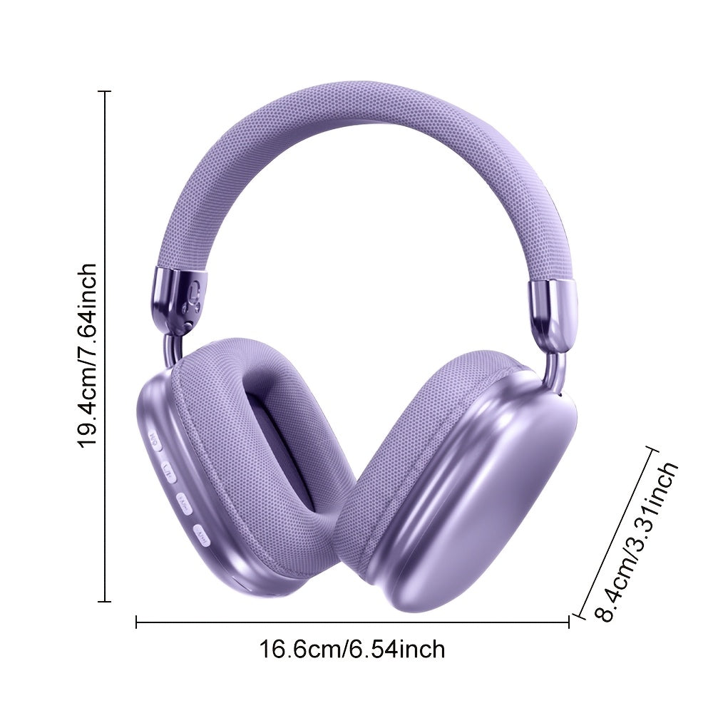 Casque de jeu et stéréo sans fil avec microphone