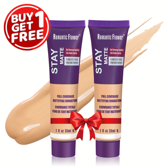 2pcs Flawless Liquid Foundation