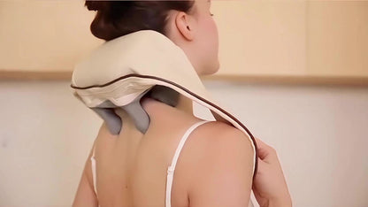 Cordless Neck and Shoulder Massager with Dual-Level Heating