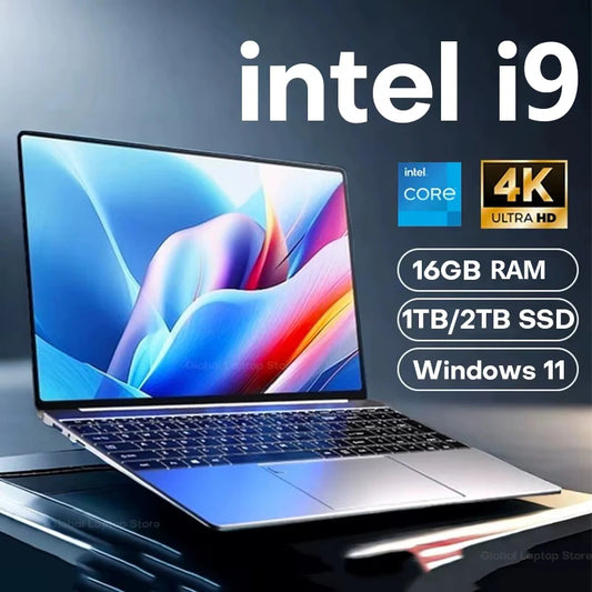 2026 15,6" Windows 11 Pro Laptop met Intel Core en Vingerafdrukontgrendeling