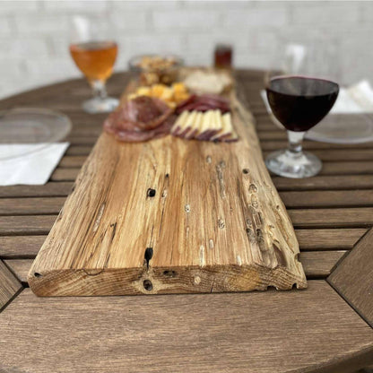 Ash Live Edge Serving Board