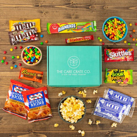 Boîte à collations pour soirée cinéma