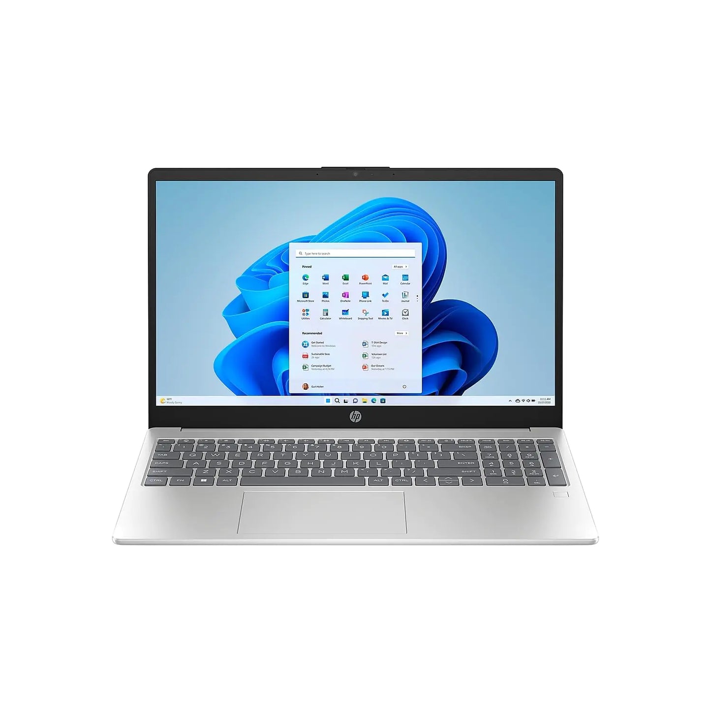 PC portable HP 15,6" Full HD (1920 x 1080), processeur Intel Core i5-1135G7 de 11e génération, 8 Go de RAM DDR4, SSD 256 Go, 802.11ac Bluetooth HDMI Windows 11
