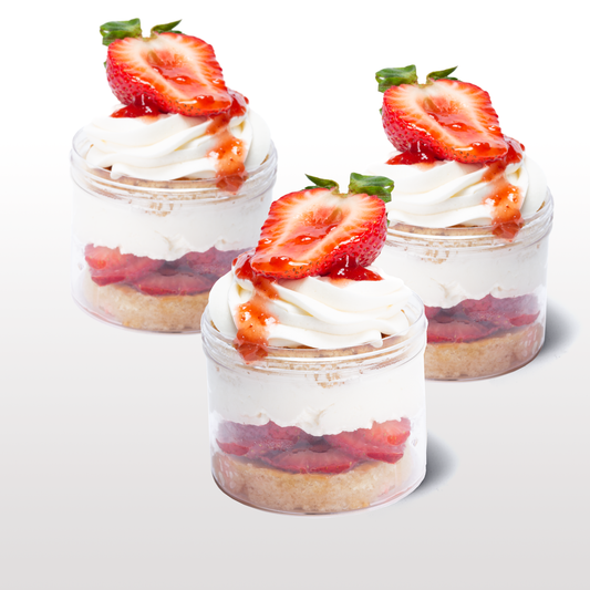 Gourmandise de Fraise en pot