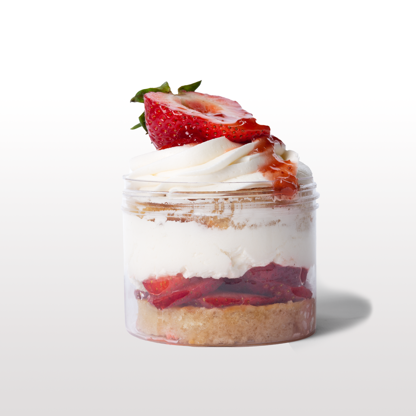 Seductive Strawberry Cake Jar