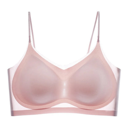 Ultra-Thin Breathable Ice Silk Top Bra