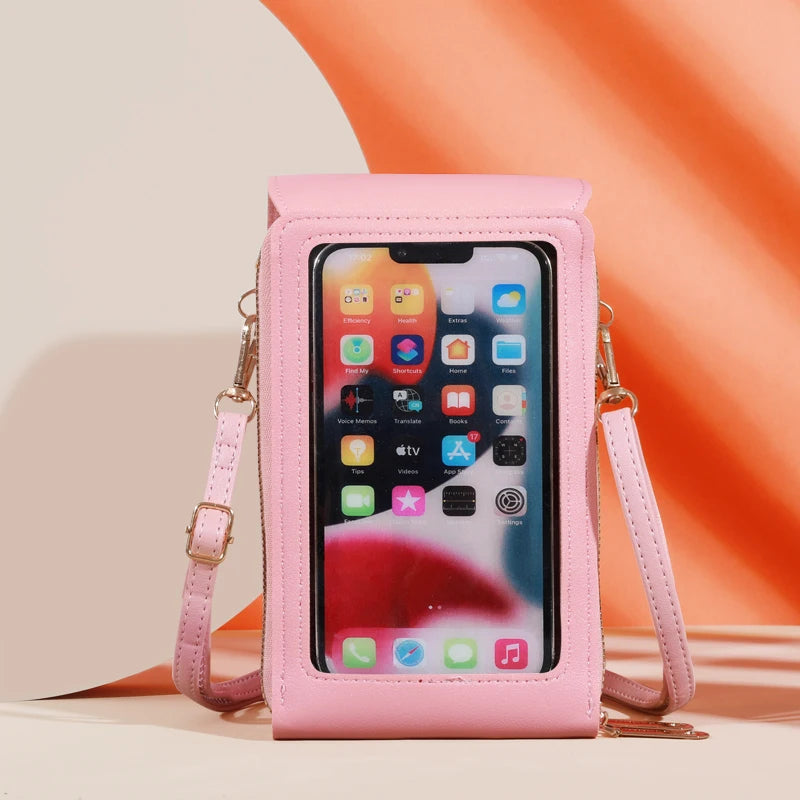 Sac bandoulière TouchCarry™ 📱✨ — Utilisez votre téléphone sans le sortir