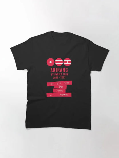 BTS World Tour April 2026 Shirt