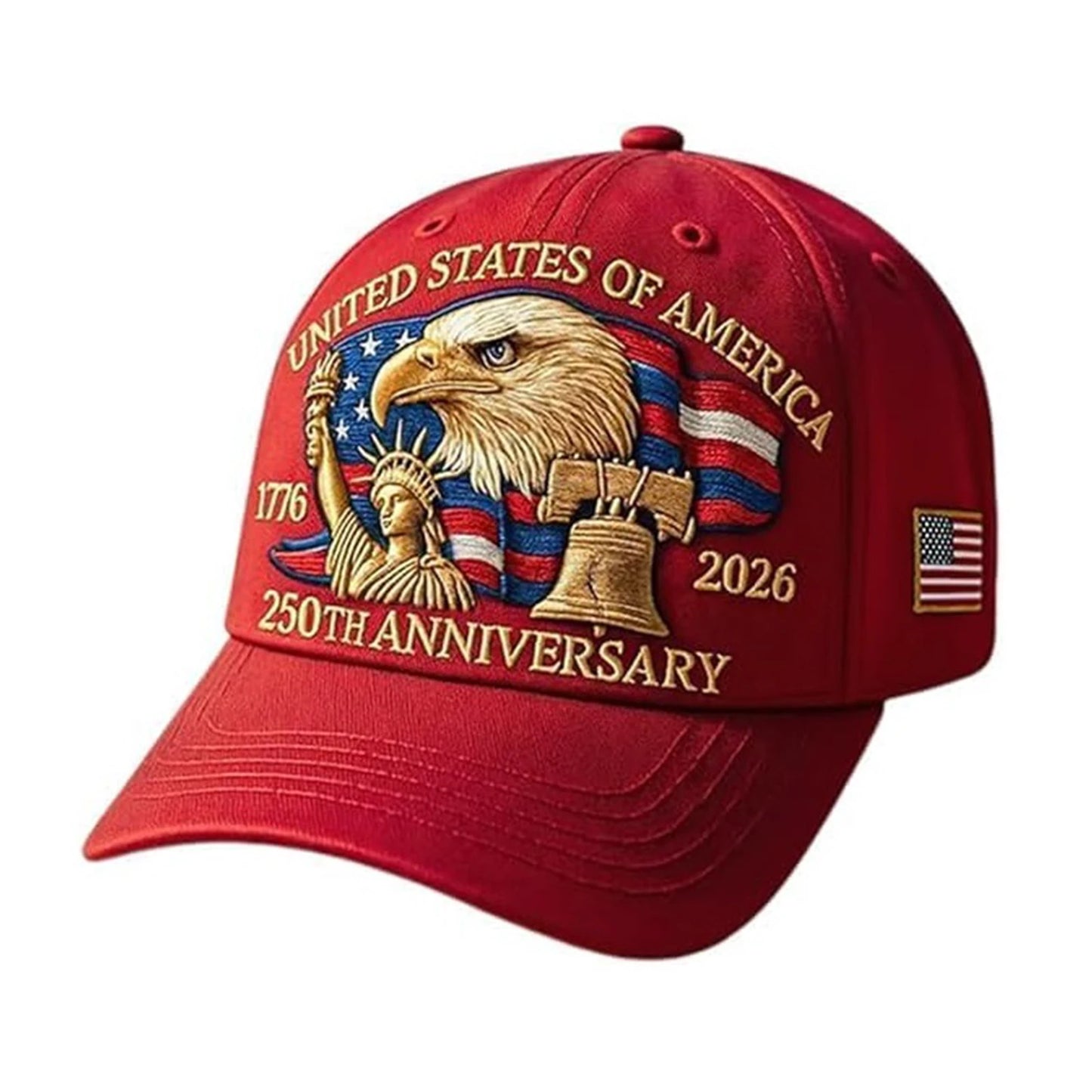 Chapeau du 250e anniversaire LibertyRetro™ 🇺🇸✨ Portez l'héritage