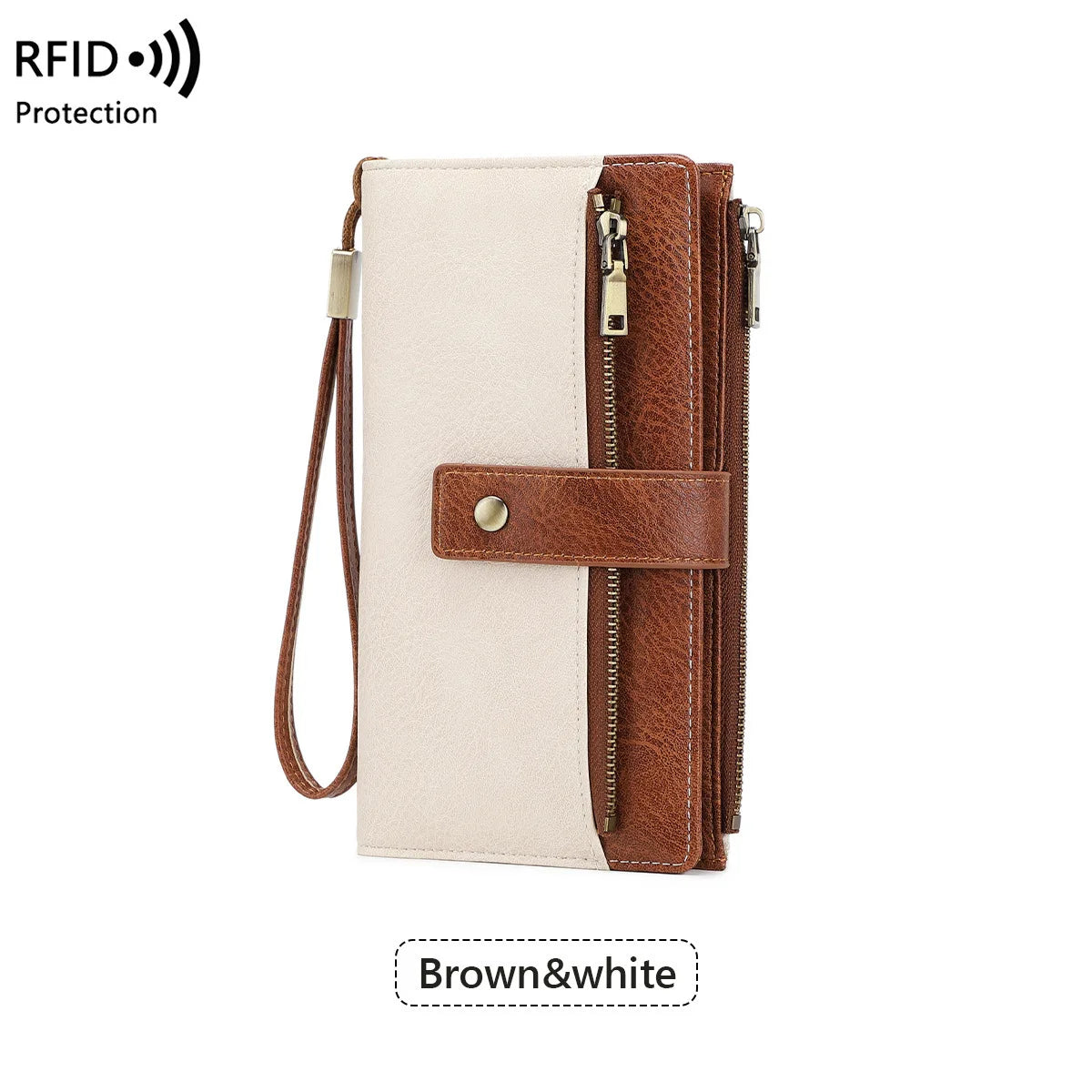 Portefeuille Long 💖 — Protection RFID, Style Élégant