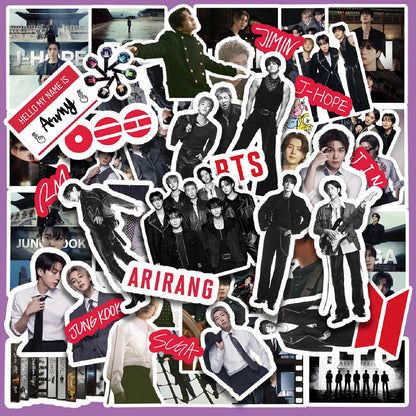 60 Pcs BTS Arirang Stickers