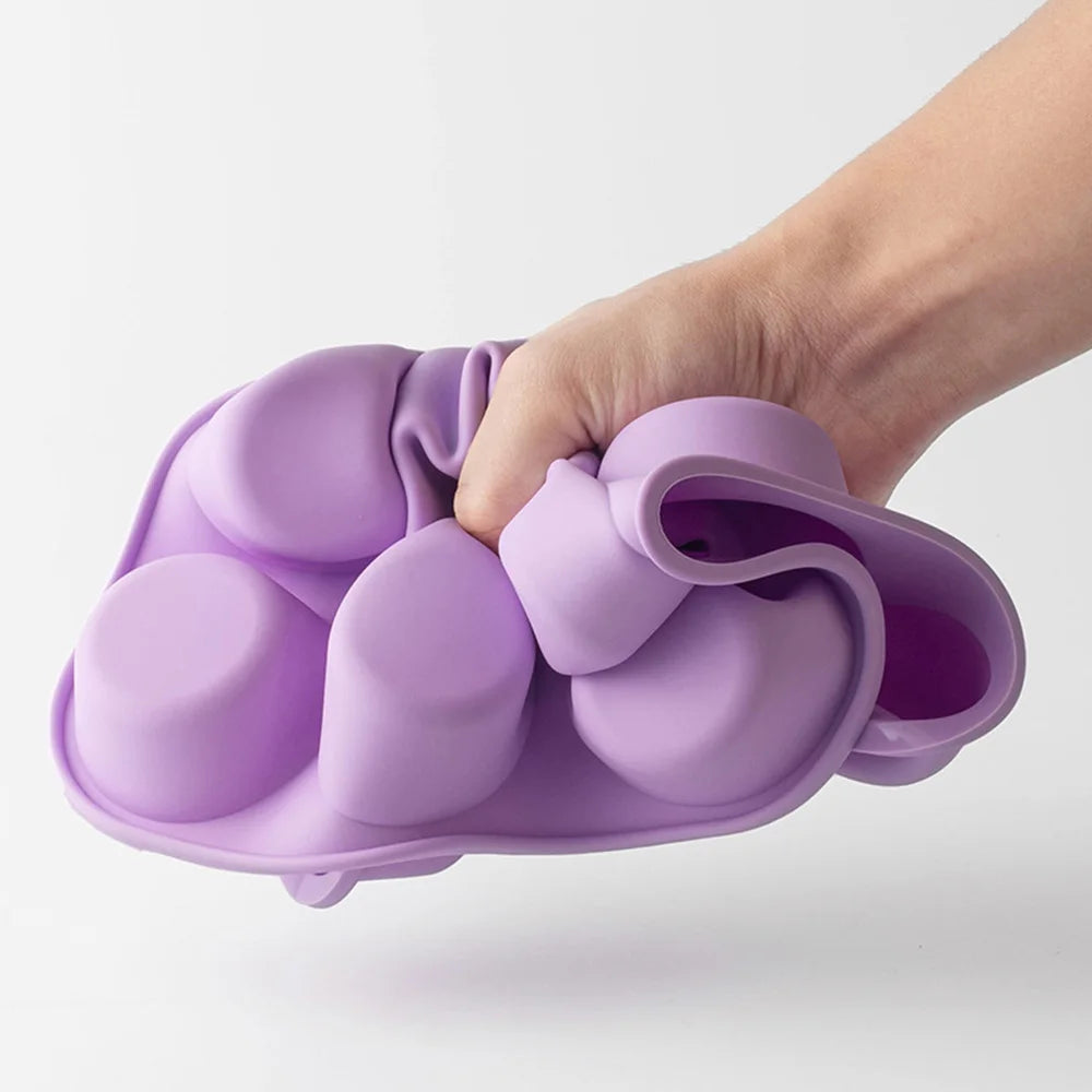 12-Cavity Silicone Cupcake & Muffin Baking Mold