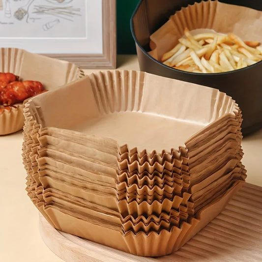 50 Papiers sulfurisés pour friteuse sans huile