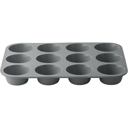 12-Cavity Silicone Cupcake & Muffin Baking Mold