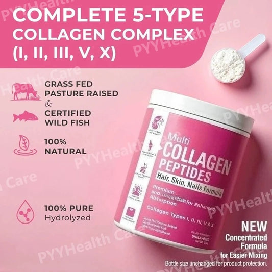 210g Multi Collagen Peptides Powder For Women