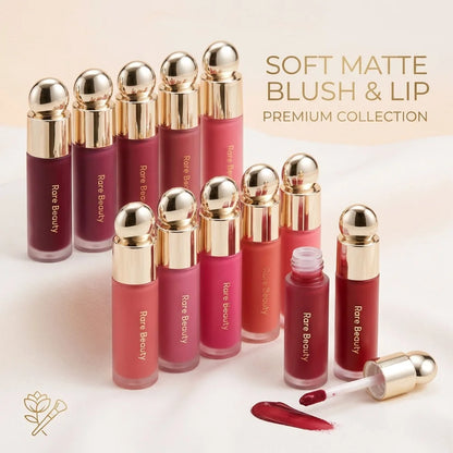 Rare Beauty's Soft Pinch Liquid Blush and Soft Pinch Tinted Lip Oil