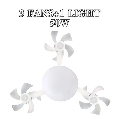 DroneBreeze™ LED Fan 💡 — Modern Style, Silent Airflow