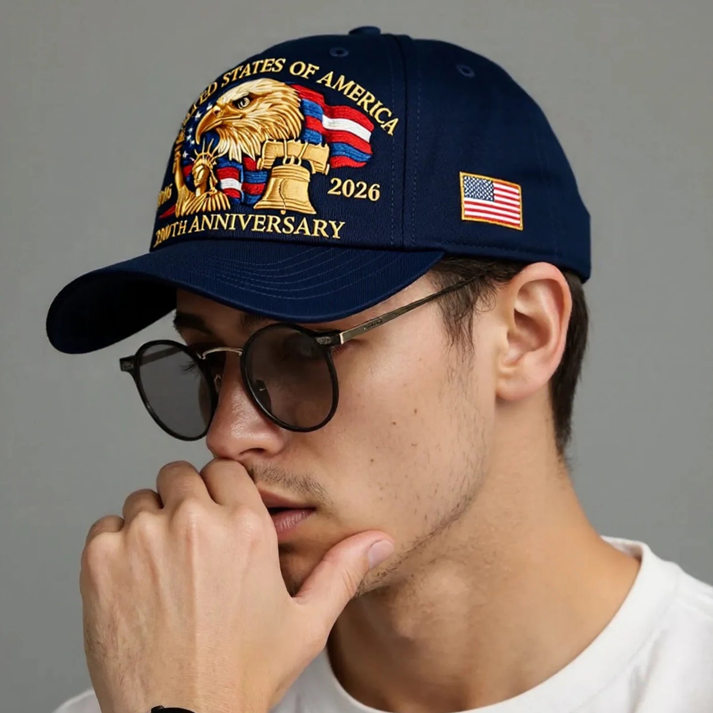 Chapeau du 250e anniversaire LibertyRetro™ 🇺🇸✨ Portez l'héritage