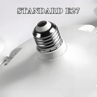DroneBreeze™ LED Fan 💡 — Modern Style, Silent Airflow