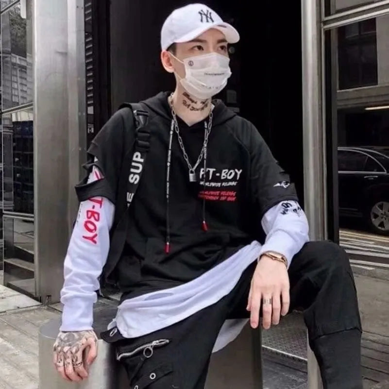 Men's Korean Fashion Streetwear Hoodies