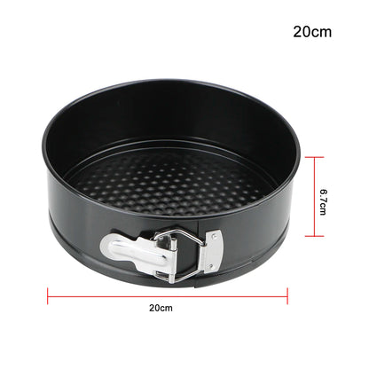 Carbon Steel Round Cake Pan with Removable Bottom