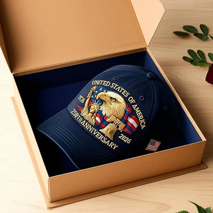 Chapeau du 250e anniversaire LibertyRetro™ 🇺🇸✨ Portez l'héritage