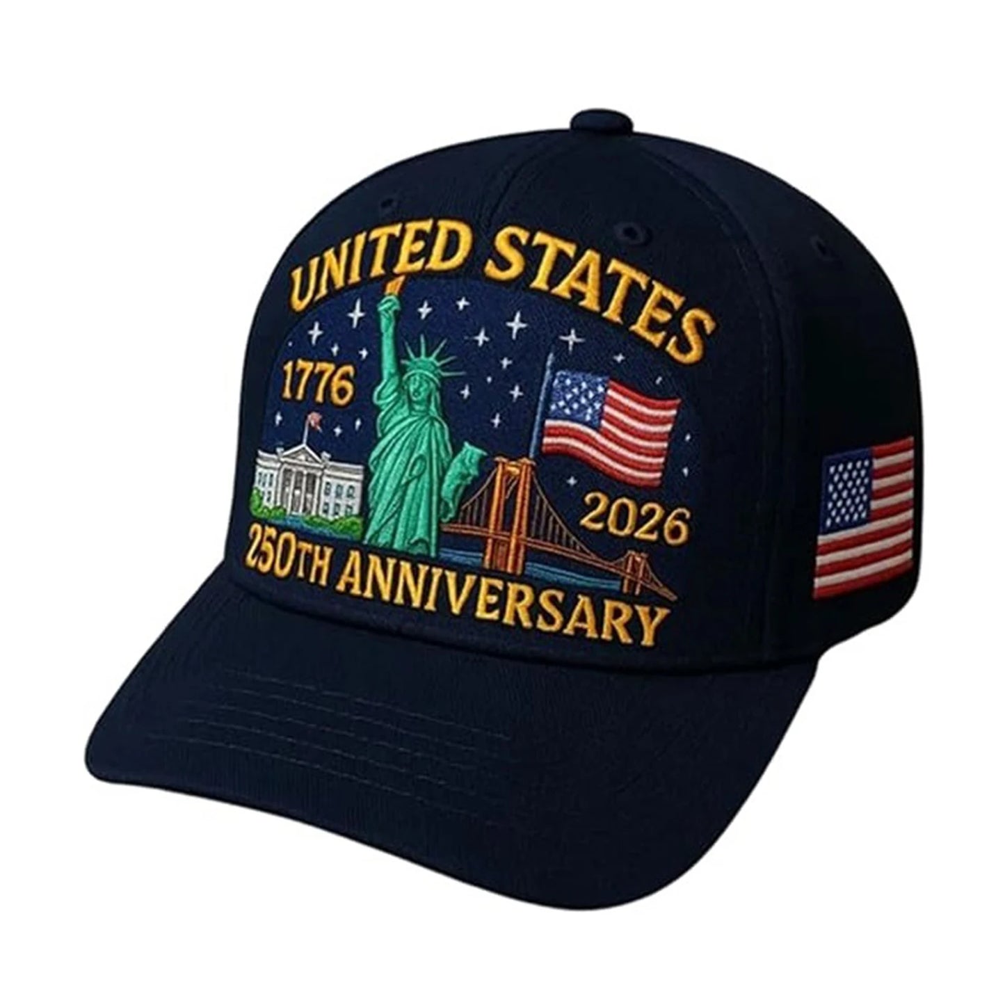 Chapeau du 250e anniversaire LibertyRetro™ 🇺🇸✨ Portez l'héritage