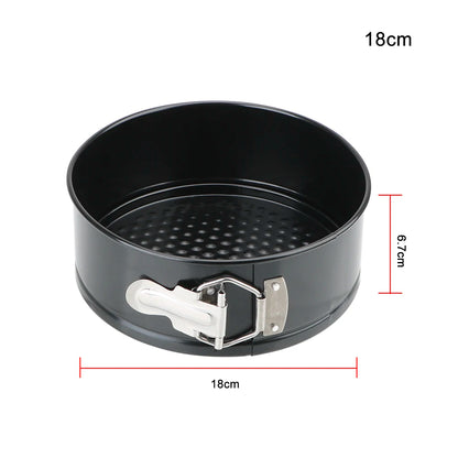 Carbon Steel Round Cake Pan with Removable Bottom